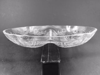 PAIRPOINT Cut Crystal Glass 265 Divided 2 - Part Relish Dish Chelsea Pattern 2
