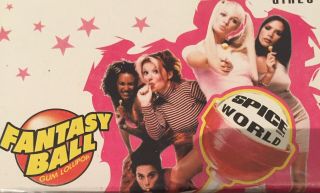 Spice Girls Chupa Chups Fantasy Ball Gum Lollipop Box (24 Count)