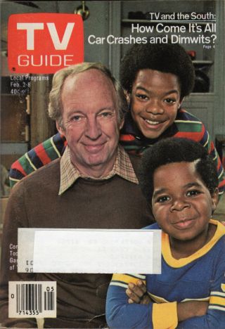 1980 Tv Guide - Conrad Bain - Diff’rent Strokes - Another World - Charles Darwin