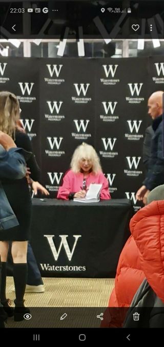 Debbie Harry Signed Book 
