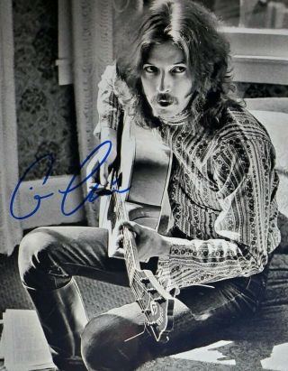 Eric Clapton Hand Signed 8x10 Photo W/ Holo