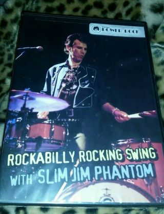 Slim Jim Phantom Dvd Rockabilly Rocking Swing Stray Cats Brian Setzer Elvis 50s