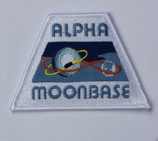 Space 1999 Alpha Moonbase Patch / Gerry Anderson Eagle 1 One Hawk