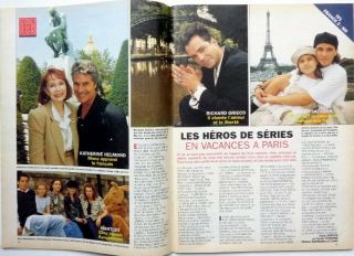 Richard Grieco_jeremy Jackson = 2 Pages 1995 French Clipping /