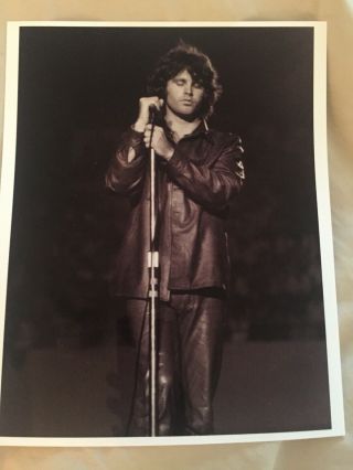 Jim Morrison The Doors Photo 8x10 Singer Bowl York City 1968