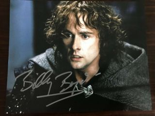 Lord Of The Rings Autographed Photo Billy Boyd (pippin)