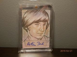 2014 Leaf Masterworks The Monkees Peter Tork Autograph Card - 1 Of 1
