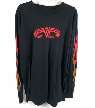 Rare Vintage 1998 Van Halen Iii " World Tour Concert (xl) Long Sleeve Shirt Nwot