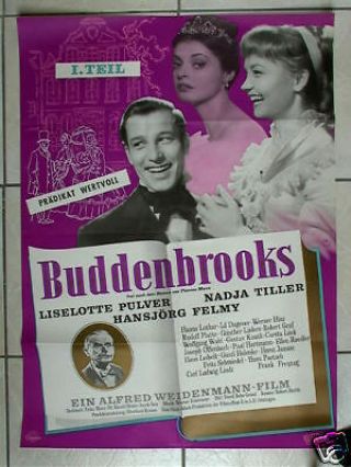 German: Die Buddenbrooks 1 - Sh 1959 Thomas Mann
