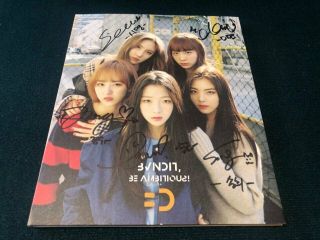 Bvndit Album Autograph All Member Signed Promo Album Kpop 11