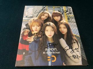Bvndit Album Autograph All Member Signed Promo Album Kpop 17