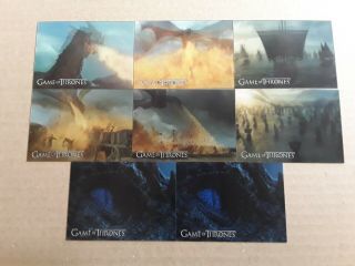 Game Of Thrones Inflexions Lenticular 3 - D Insert Cards Selection Available
