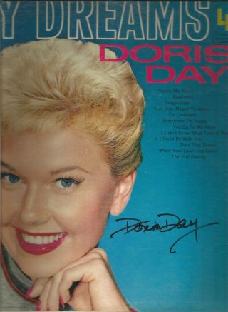Music Legend Doris Day Signed Day Dreams Lp You 