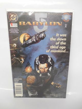 Babylon 5 Dc Comic Book 1 First Issue Straczynski Science Fiction Sci - Fi Tv Show