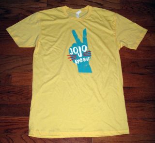 Rare Jojo Rabbit Yellow Promo T - Shirt - Taika Waititi Scarlett Johansson Medium