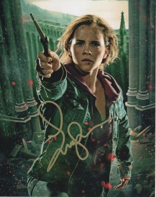Emma Watson Harry Potter Signed Autographed 8x10 Photo E227