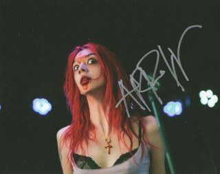 Arrow De Wilde Of Starcrawler Band Real Hand Signed Photo 2 Autographed