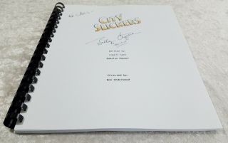Billy Crystal “Mitch” Signed Autograph “City Slickers” Full Movie Script 1991 2