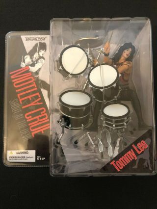 Tommy Lee Shout At The Devil Figure Motley Crew Mcfarlane Toys In Package