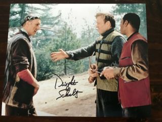 Star Trek First Contact Autographed Photo Dwight Schultz (reginald Barclay)