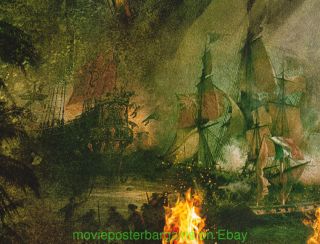 PIRATES OF THE CARIBBEAN 2 MOVIE POSTER DS 27x40 JOHNNY DEPP 3