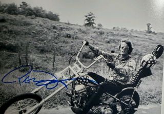 Peter Fonda Hand Signed 8x10 Photo W/holo Easyrider