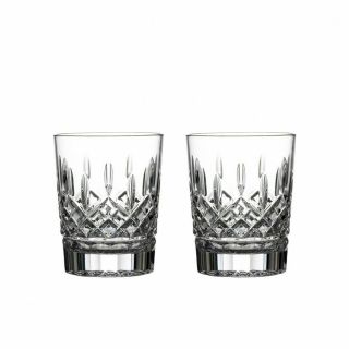 Waterford Lismore 12oz.  Double Old Fashioned Glasses - Set Of 4