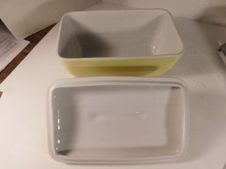 Vintage Art Deco Westinghouse by Hall Refrigerator Dish 5064 with Carrier 5