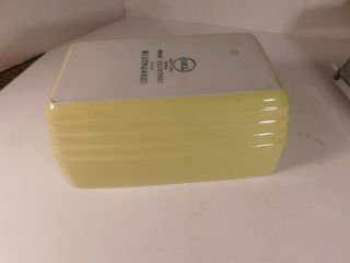 Vintage Art Deco Westinghouse by Hall Refrigerator Dish 5064 with Carrier 6