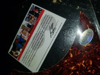 Garth Brooks Signed AUTOGRAPHED Guitar pick guard with pic country 3