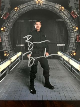Stargate Sg - 1 Autographed Photo Ben Browder (col.  Cameron Mitchell)