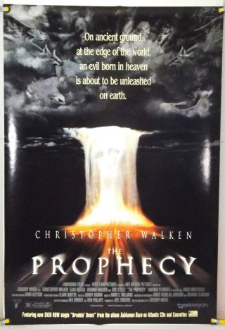 The Prophecy Ds Rolled Orig 1sh Movie Poster Christopher Walken Horror (1995)