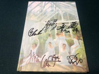 Oh My Girl (omg) Album Autograph All Member Signed Promo Album Kpop 1