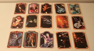 Kiss Trading Cards Set 1978 Donruss Series 1 2 & 3 165 Cards Total Aucoin 2