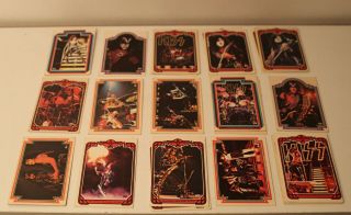 Kiss Trading Cards Set 1978 Donruss Series 1 2 & 3 165 Cards Total Aucoin 3