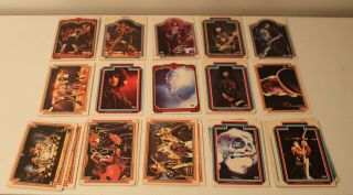 Kiss Trading Cards Set 1978 Donruss Series 1 2 & 3 165 Cards Total Aucoin 4