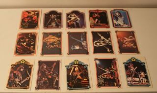 Kiss Trading Cards Set 1978 Donruss Series 1 2 & 3 165 Cards Total Aucoin 5