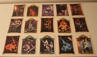 Kiss Trading Cards Set 1978 Donruss Series 1 2 & 3 165 Cards Total Aucoin 6
