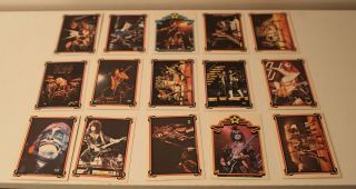 Kiss Trading Cards Set 1978 Donruss Series 1 2 & 3 165 Cards Total Aucoin 7