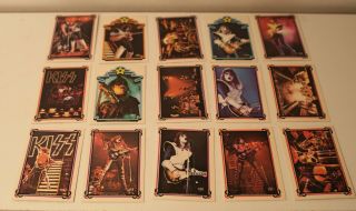 Kiss Trading Cards Set 1978 Donruss Series 1 2 & 3 165 Cards Total Aucoin 8