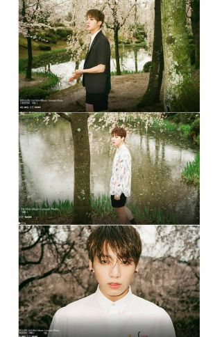 [ BTS ] IN THE MOOD FOR LOVE PT.  1 White Ver.  Signed Album CD, 7