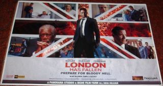 London Has Fallen Lobby Cards 11 X 18 Gerard Butler Aaron Eckhart Morgan Freeman