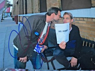 Christian Slater Signed 11x14 Photo Proof Pics Autograph Mr Robot