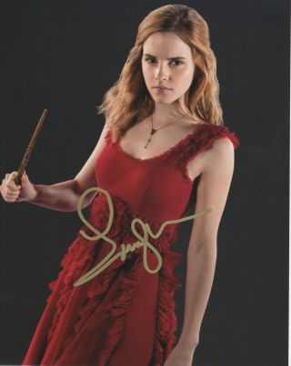 Emma Watson Harry Potter Signed Autographed 8x10 Photo E228