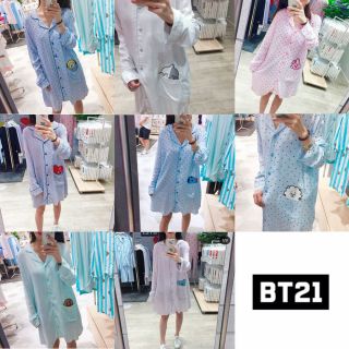Bts Bt21 Official Authentic Goods Pajamas Sleepwear (s Xl),  Tracking Number