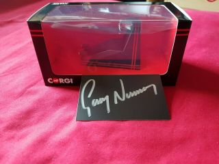 Gary Numan - The Telekon Car Corgi Die - Cast Metal With Autograph Card