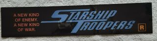 Starship Troopers (1997) Movie Theatre Box Office Mylar Small Version