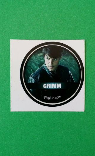 Grimm David Giuntoli Nick Burkhardt Photo Tv Getglue Get Glue Small 1.  5 " Sticker