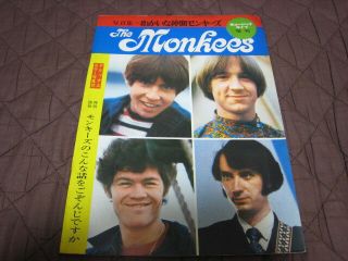 Monkees Japan Only Photo Book In 1968 Davy Jones Micky Dolenz Mike Nesmith Tork