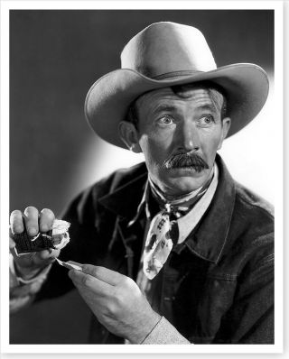 Movie Actor Walter Brennan The Cowboy And The Lady Silver Halide Photo